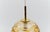 Yellow Murano Glass Ball Pendant Lamp from Doria Leuchten, 1960s For Sale - Image 10 of 11