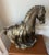 Large Chinese Horse Statue in Tang Dynasty Style, Bronze Painted Plaster Statue 1980s For Sale - Image 4 of 12