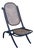 Vienna Secession Dark Stain Bent Oak & Cane Foling Chair No. 01 Attributed to Thonet For Sale