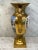 Antique French Hand Painted Gold Gilt Vase Depicting Ships in Battle For Sale - Image 4 of 11