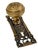 19th Century American Cast Bronze Door Knobs. A Set of 5 Pieces For Sale - Image 4 of 12