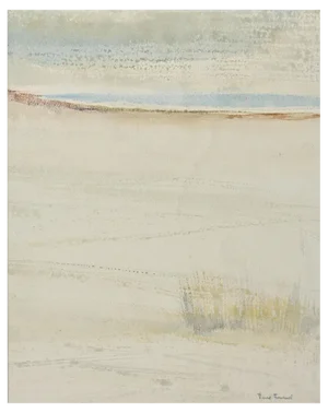 Pierre Fournel, Seascape, Original Drawing, Mid-20th-Century