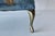 Vintage Pomeranian Tapestry Upholstered Cast Brass Cabriole Legs Footstool For Sale In Miami - Image 6 of 10