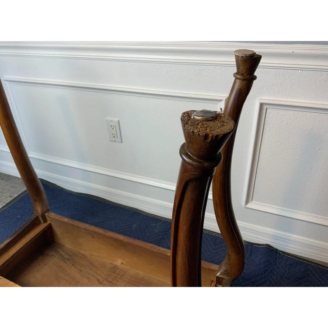 Louis XV Walnut Console Table For Sale - Image 4 of 12