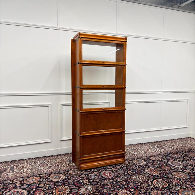 Bookcase Door in Ash and Glass from Globe Wernicke For Sale - Image 17 of 17