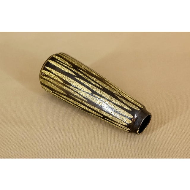 Sgraffito Ceramic Vase from Piesche & Reif, 1960s For Sale - Image 6 of 8
