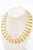 Vintage Reticulated Textural Gold Plated Collar Necklace, 1960's For Sale - Image 9 of 10