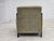 Wood Danish Lounge Chair in Velour and Carved Oak, 1950s For Sale - Image 7 of 18