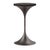 Prized Sahara Noir marble, with its warm hazelnut veins, was selected for the top of this side table of fluid elegance....