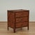 1990s Pair of Vintage British Colonial Faux Bamboo and Grasscloth Stands For Sale - Image 5 of 16