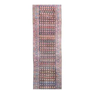 Early 20th Century Persian Bidjar Runner For Sale