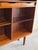 Brown Rosewood Bookcase Cabinet With Slender Tapered Legs Denmark Mid-Century Modern 1960s For Sale - Image 8 of 10