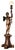 2000 - 2009 Bronzed Cupid Touchier Sculpture Left Arm Up For Sale - Image 5 of 5