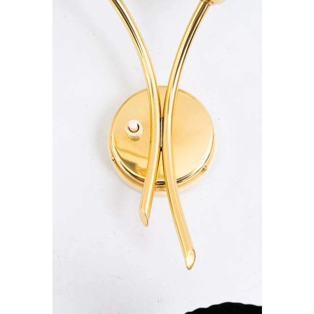 1960s Wall Lamps by Rupert Nikoll, Vienna, Austria, 1960s, Set of 2 For Sale - Image 5 of 12