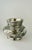 Metal Vintage Silver-Plate Floral Jardiniere For Sale - Image 7 of 8