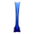 Vintage Mid Century Modern Cobalt Blue Cased Glass Bud Vase For Sale
