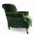 Early 20th Century British Green Mohair Club Chair For Sale - Image 4 of 7