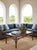 Sienna Mid-Century Hollywood Regency Faux Bamboo and Glass Coffee Table For Sale - Image 8 of 12