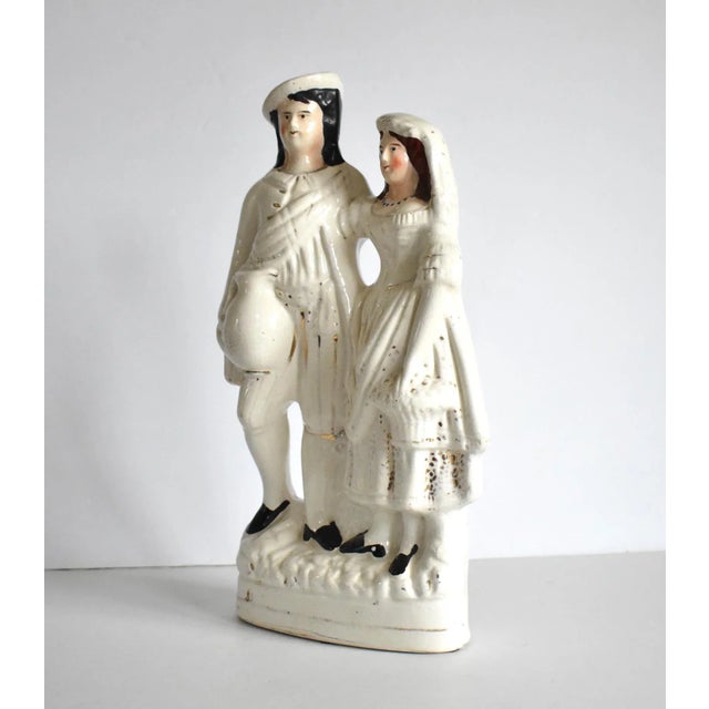 Antique Staffordshire Scottish Couple For Sale In San Francisco - Image 6 of 9