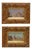 19th Century Landscape Orientalist Paintings, Period Gilt Frames- a Pair Signed H. Carnier For Sale