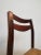 Scandinavian Style Rosewood and Straw Chairs, Set of 4 For Sale - Image 4 of 18