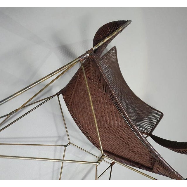 Rattan Dining Set from Yuzuru Yamakawa, Set of For Sale - Image 16 of 18