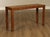 Henredon Henredon Artefacts Campaign Style Oak Console Table For Sale - Image 4 of 18