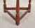 Ralph Lauren Country English Style Walnut Cricket Pub Table For Sale - Image 16 of 18