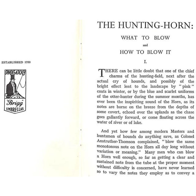 The Hunting-Horn What To Blow and How To Blow It For Sale - Image 4 of 9