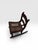 A delightful child’s antique rocking chair featuring a richly toned Wood frame and an originally hand woven caned seat....
