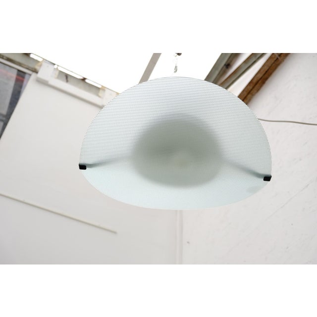 1980s Tortuga Pendant in Metal and Glass from Philips, 1980s For Sale - Image 5 of 9