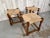 Antique Rustic Wild Cherrywood Stools For Sale - Image 9 of 12