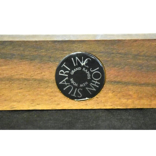 John Stuart Walnut Dining Chairs - Set of 4 For Sale - Image 10 of 10