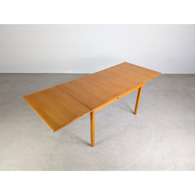 Mid-Century Modern Dining Table in Oak from Lübke For Sale - Image 10 of 15