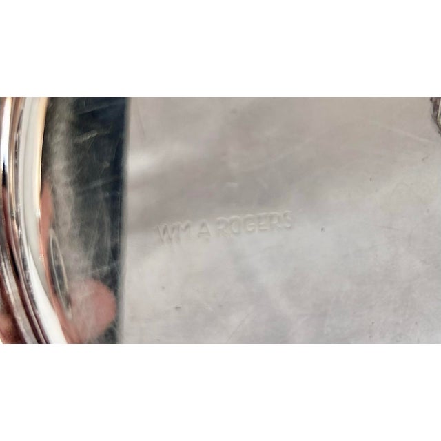 Vintage Silverplate Covered Butter Dish With Glass Insert For Sale - Image 11 of 11