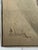 1940s 1940s Original Signed Graphite Illustration of Woman Skier With Collie, 7.5 X 10''. For Sale - Image 5 of 6