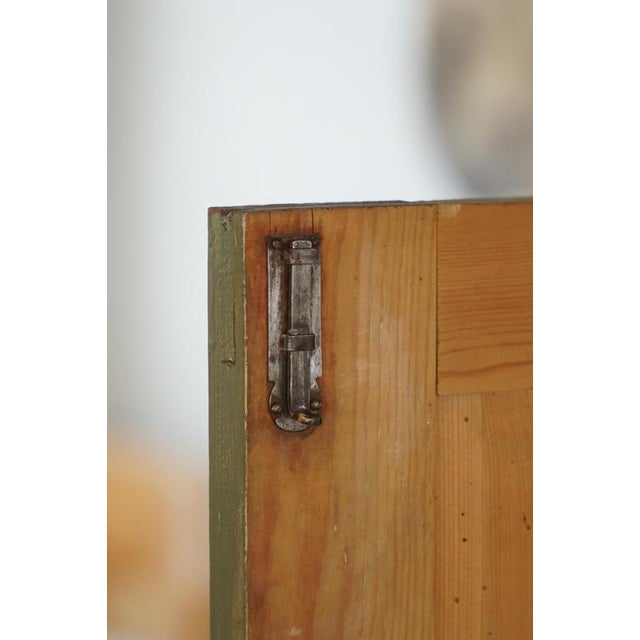 Antique Danish Painted Cabinet with Floral Motifs, 1800s For Sale - Image 13 of 18