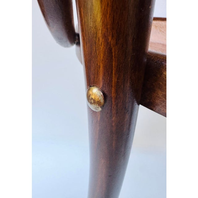Wood Antique J&j Kohn Mundus Model 337 Bentwood Chair Romania For Sale - Image 7 of 14