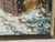 American 1920s Original Signed Winter Landscape in Golden Frame For Sale - Image 3 of 7