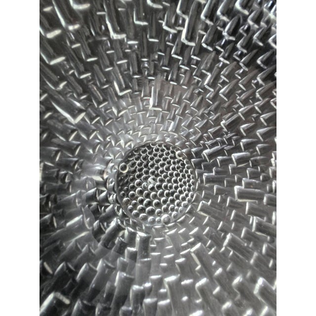 Vintage Pilgrim Glass Textured Glass Bowl For Sale - Image 14 of 14