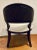 Original retail $4740, stylish Hooker Furniture Retreat Barrel Dining Chairs, cream performance fabric, showroom floor sample