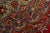 1980s Tabriz Rug 9’5” X 12’7” Red Wool Traditional Hand-Knotted Oriental Carpet For Sale - Image 5 of 15