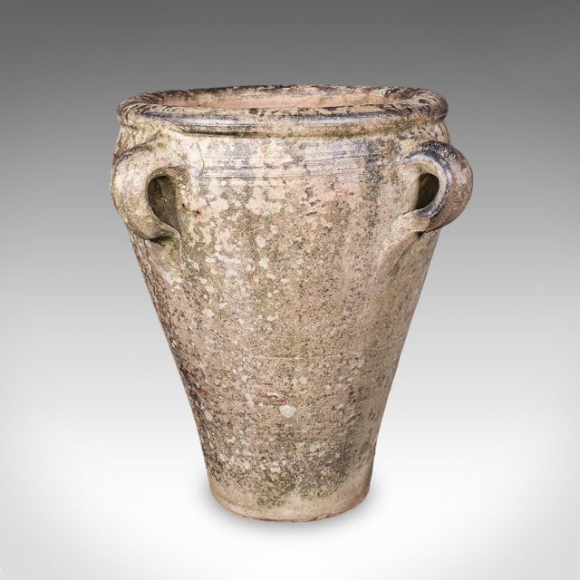 Victorian Antique Weathered Tuscan Planter, Italian, Terracotta, Garden Accent, Victorian For Sale - Image 3 of 10