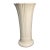 Rare Vintage 1930s Homer Laughlin Fiesta "Old Ivory" Ruffle Edge Flare Vase 12" For Sale