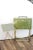 Mid 20th Century Mid-Century Green and Gold English Regency Design 1960s Tray Tables With Rolling Stand For Sale - Image 5 of 17