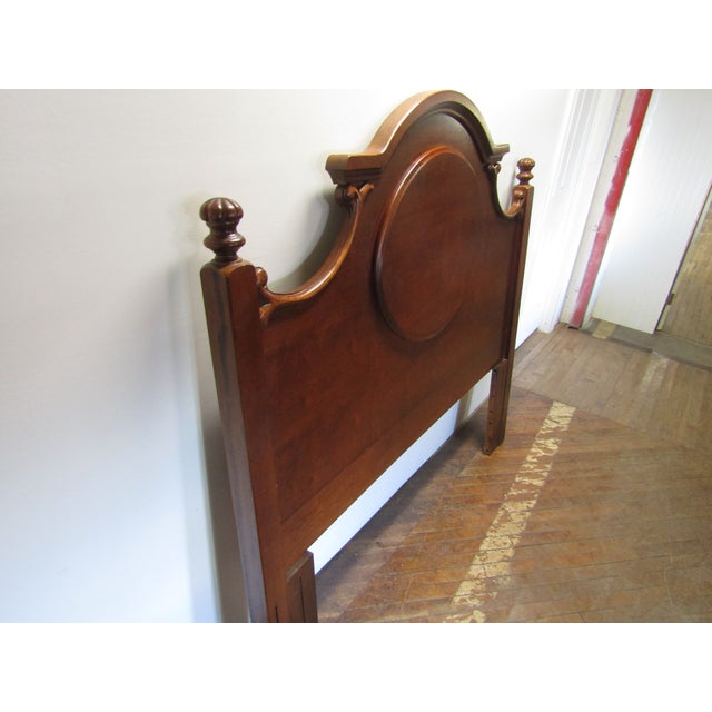 Item 83598: Lexington cherry Queen size headboard. Age: 1990's Details: Will require the metal frame for setup. Condition:...