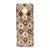 Vintage Zabihi Collection Brown Ivory Small Moroccan Runner - 2'5" x 5'8" For Sale