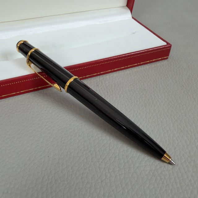 A writing instrument of the highest luxury and extraordinary rarity, signed by the renowned Parisian house of Cartier....