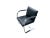 Authentic Knoll Brno Flat Bar Chair designed by Ludwig Mies van der Rohe, one of the most iconic forms of modernist...