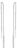 10K White Gold 1/10 Cttw Diamond Threader Earrings For Sale